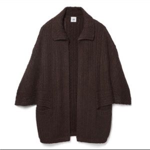 Cabi Repose Cape Sweater XS/S Ganache Brown